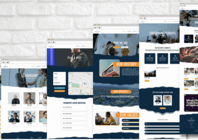 Church Branding, Logo Design & WordPress Website